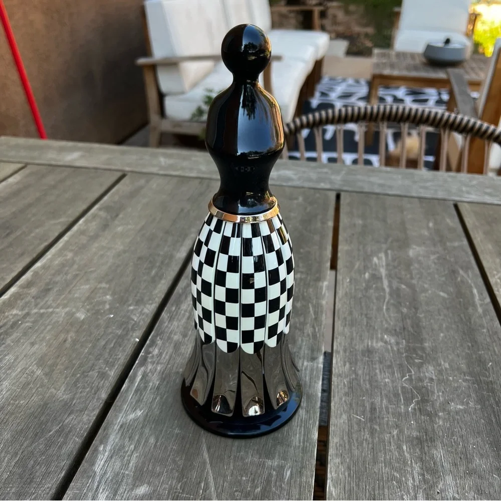 2017 PAV Design Trisha Decorative Teaspoons & Wine Opener Checkerboard 10